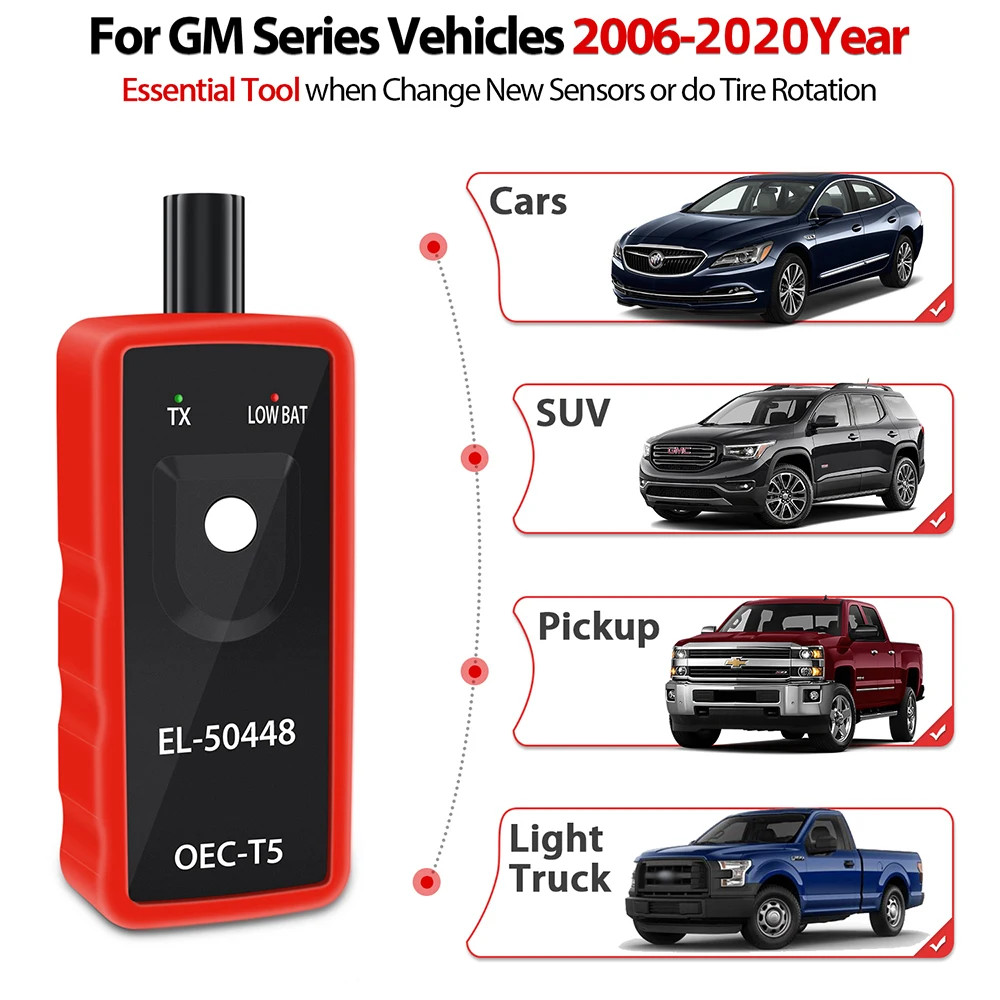 Universal Car TPMS EL50448 Tire Pressure Monitoring Sensor System Reset Tool