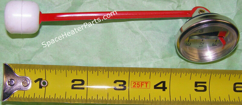 2156-0049-00 Fuel Gauge Dyna Glo Thermo Heat Master Pro Temp 40-80K btu heaters