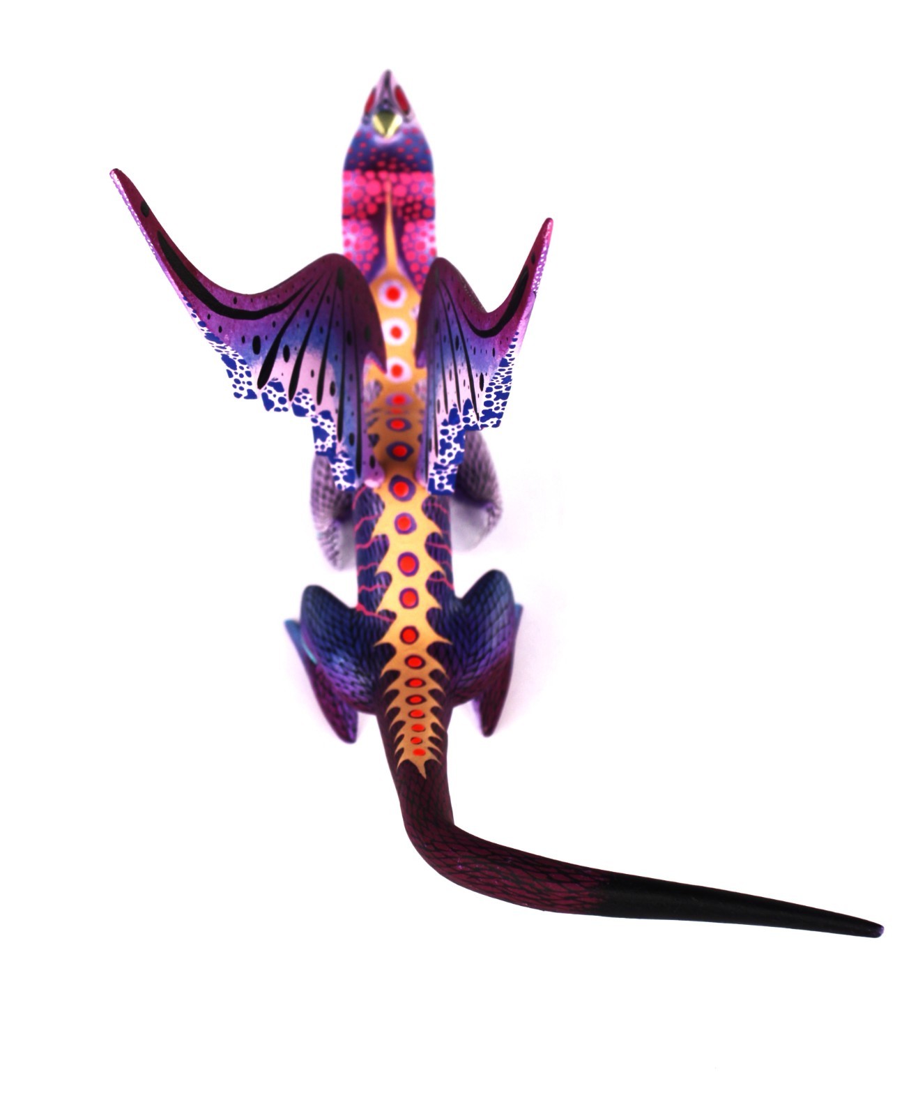 Oaxacan Wood Carving David Blas Mystical Dragon Oaxaca Mexican Folk Art Alebrije