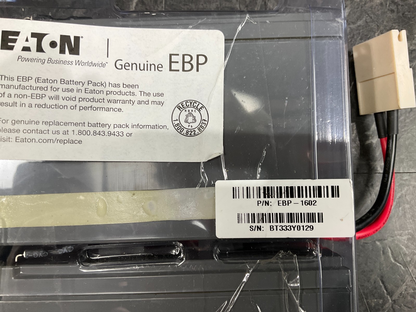 Eaton Replacement Battery Cartridge PW9130 EBP-1602 ✨❤️✨✨❤️✨