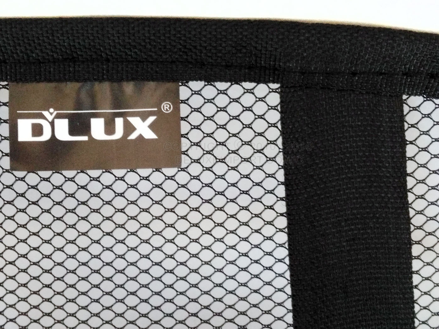 DLUX New Buckle Strap Thicker Back Mesh Lumbar Support