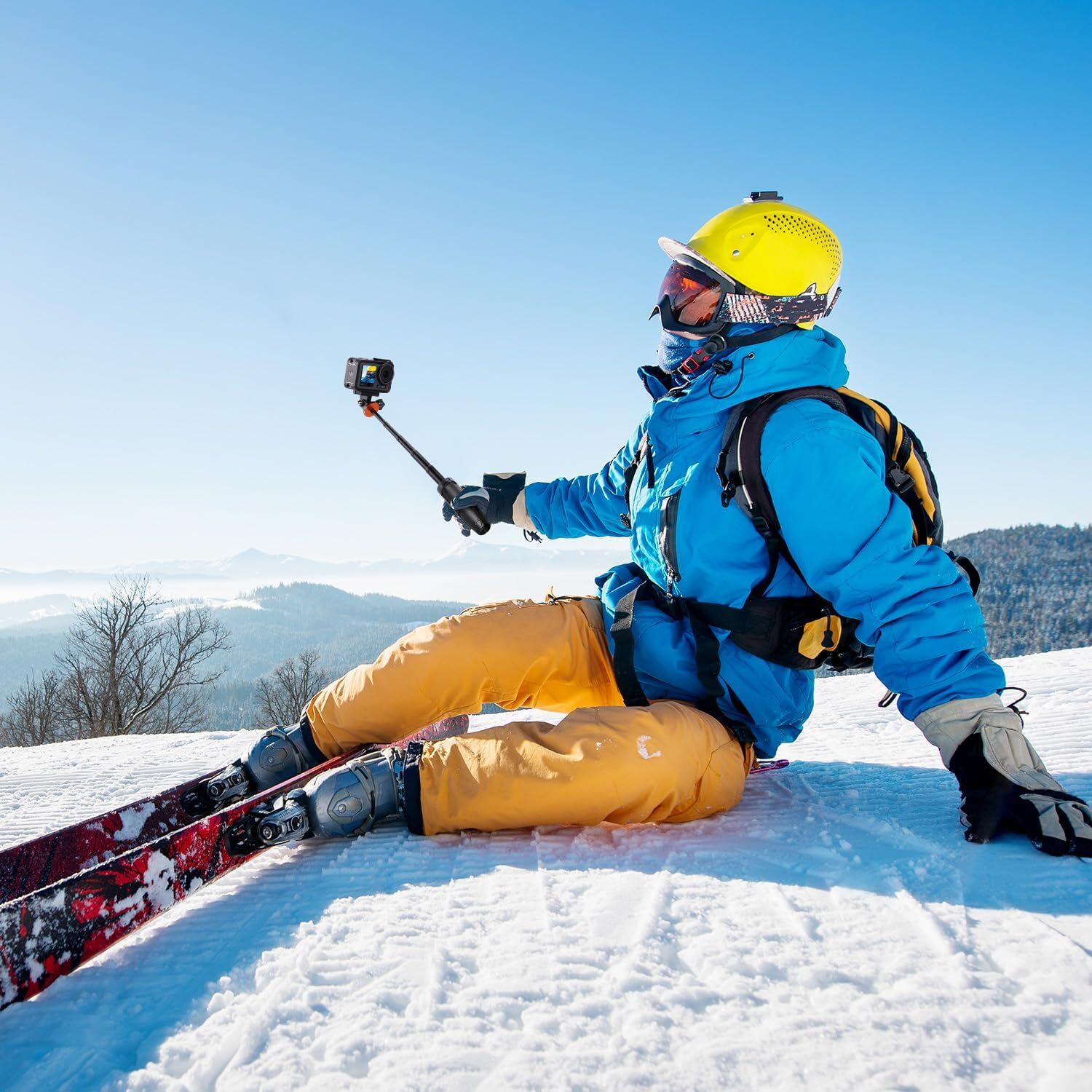 K&F Concept Selfie Stick Tripod Extendable Vlog Portable Stand for GoPro Hero US