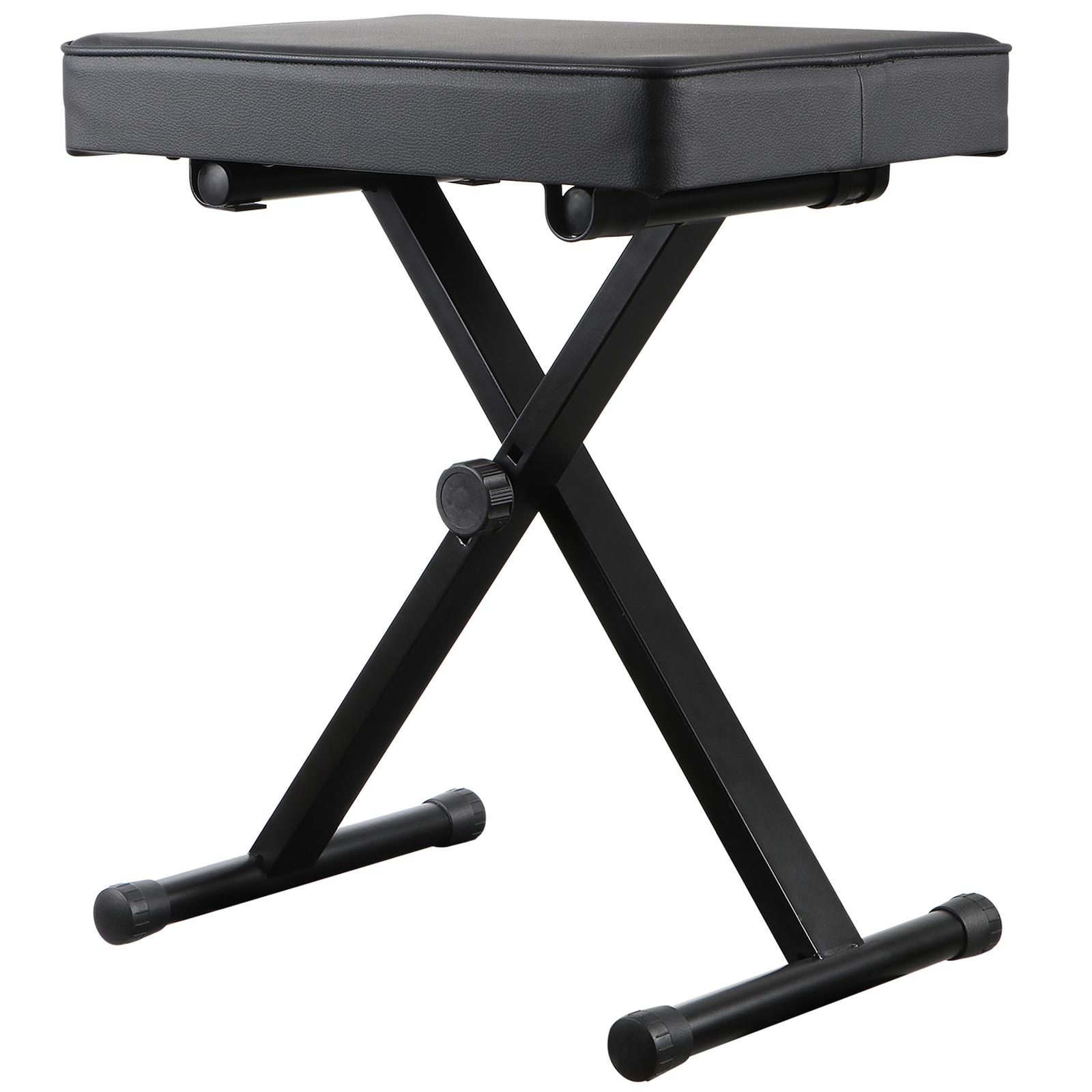 X-Style Piano Bench Thickness Padded Chair Seat Adjustable Height Keyboard Stool