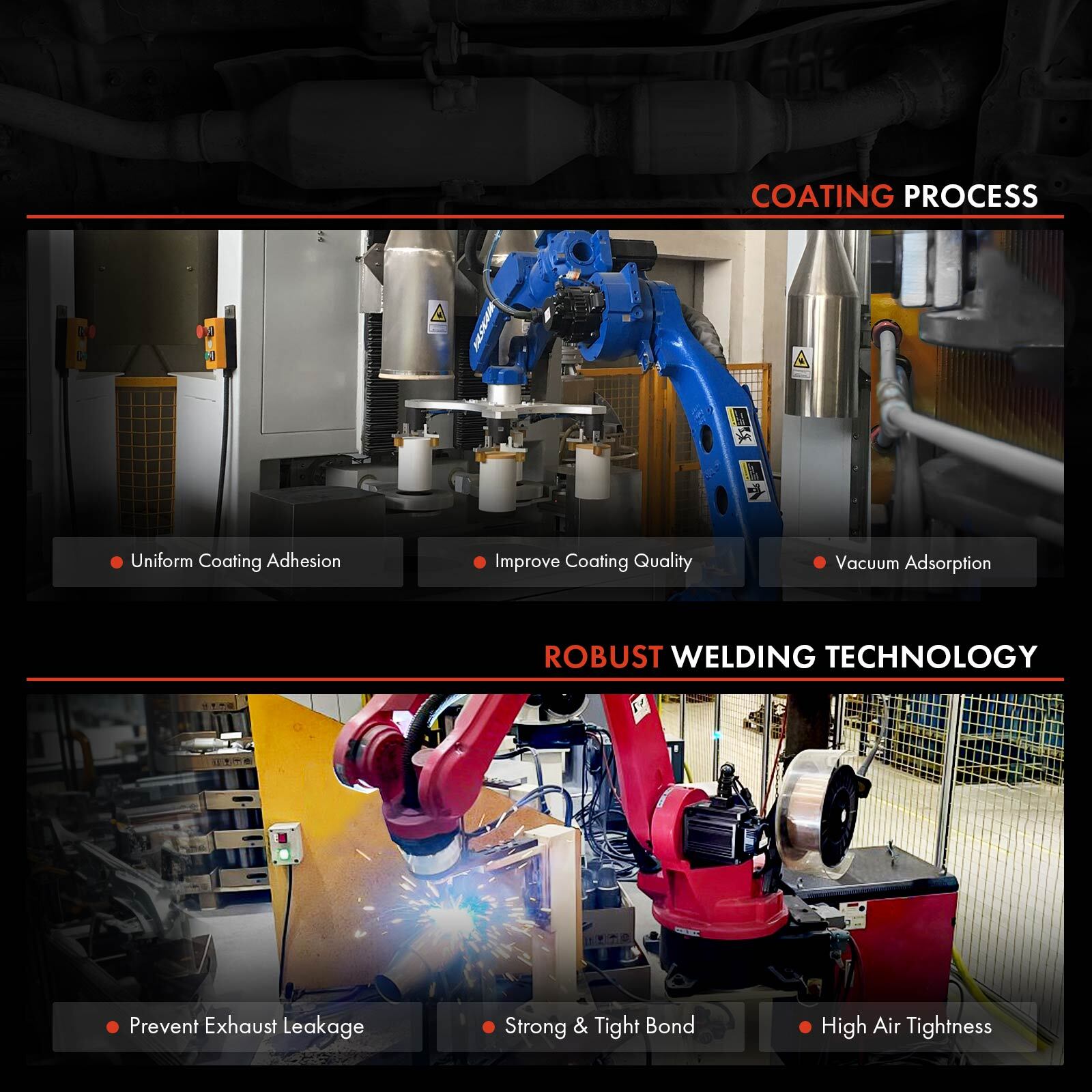 Front Side Catalytic Converter for Hyundai Santa Fe Tucson Kia Sorento Sportage