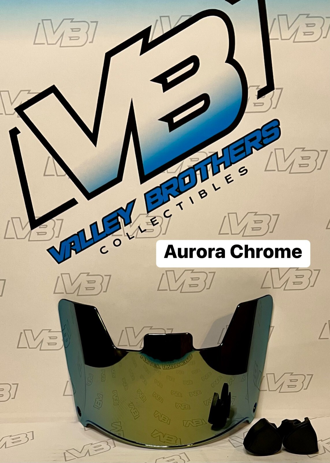 Full-Size Football Visor with Clips