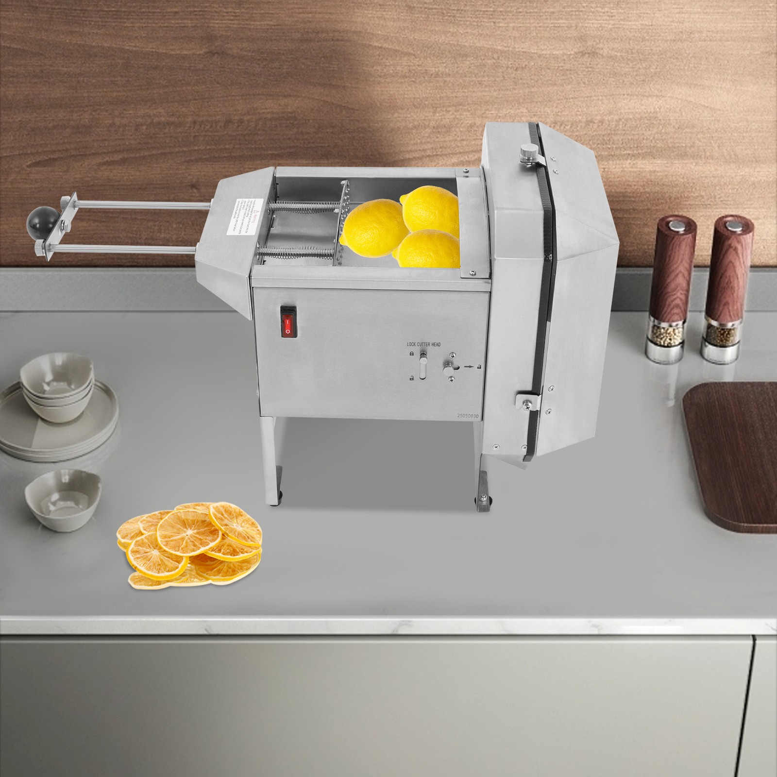 Electric Banana Slicing Machine Fruit Vegetables Slicer Cucumber Cutting Machine