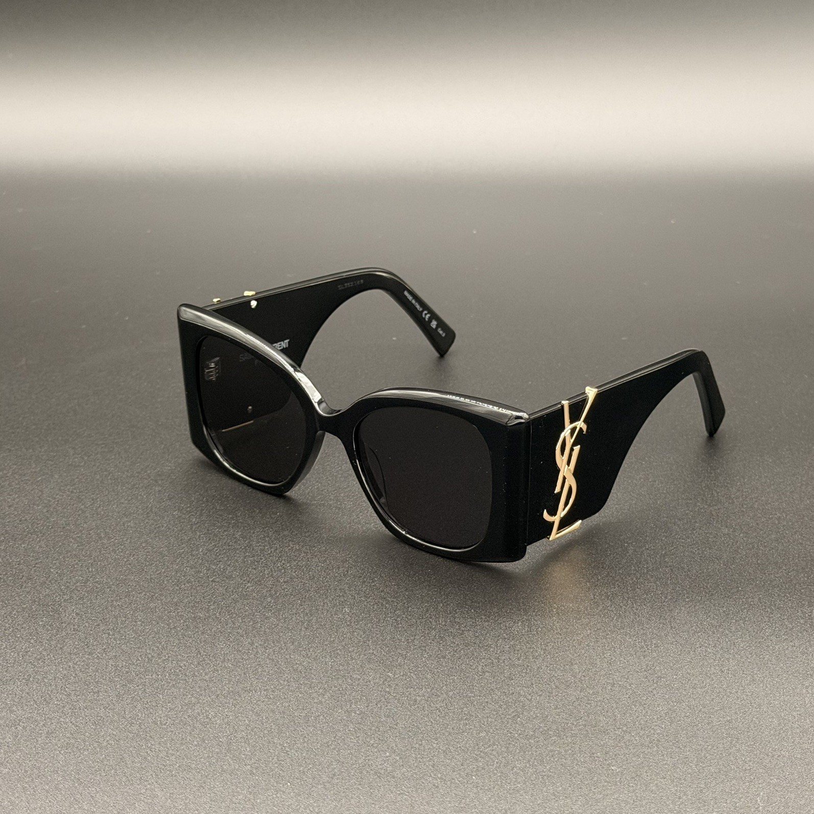Saint Laurent SL M119 Blaze Oversized Black Sunglasses 54mm - Ships Today