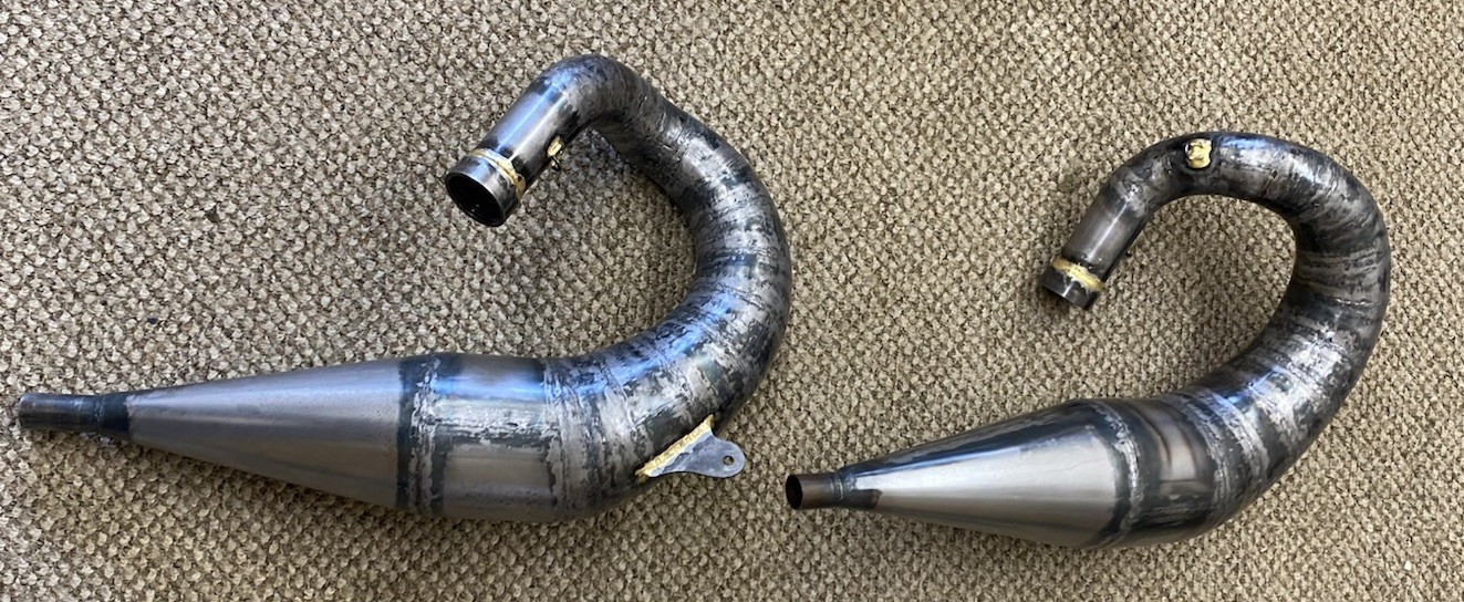 Banshee Shearer Hand Coned In Frame Drag Pipes Sf/bb (new Never Ran)