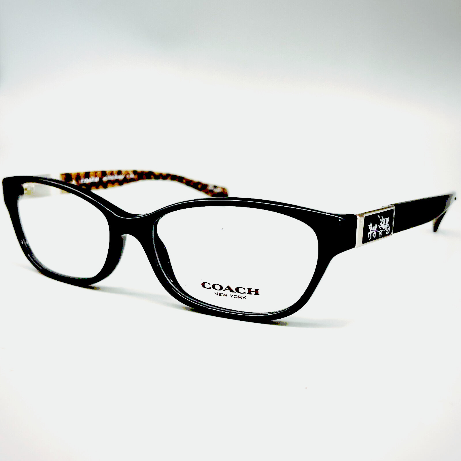 Coach HC 6061 / 5261 Emma Black Eyeglasses 52-15-135mm 100% Original !NO CASE!