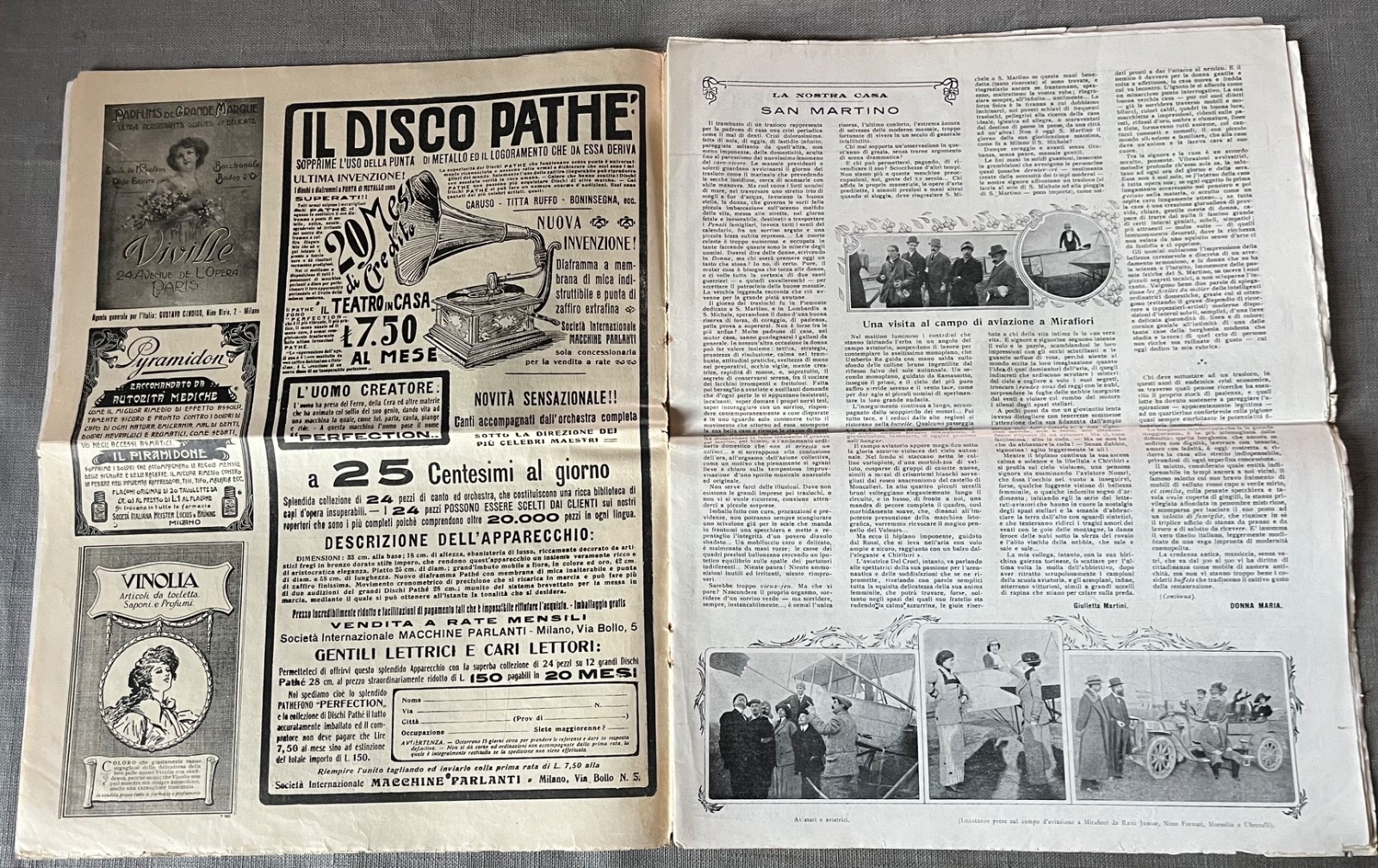 La Donna - La Tribuna newspaper magazine - November 1911 - The new China