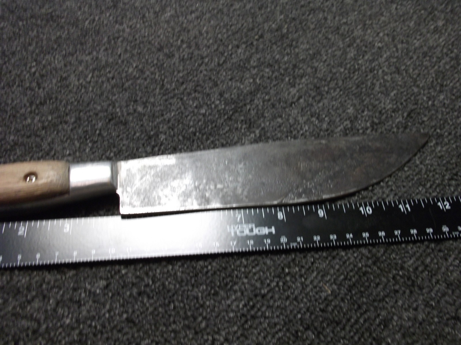 Vintage Mexican Bowie Knife Sayula Manuel Trujillo Forged Blade 13” Cuchillo