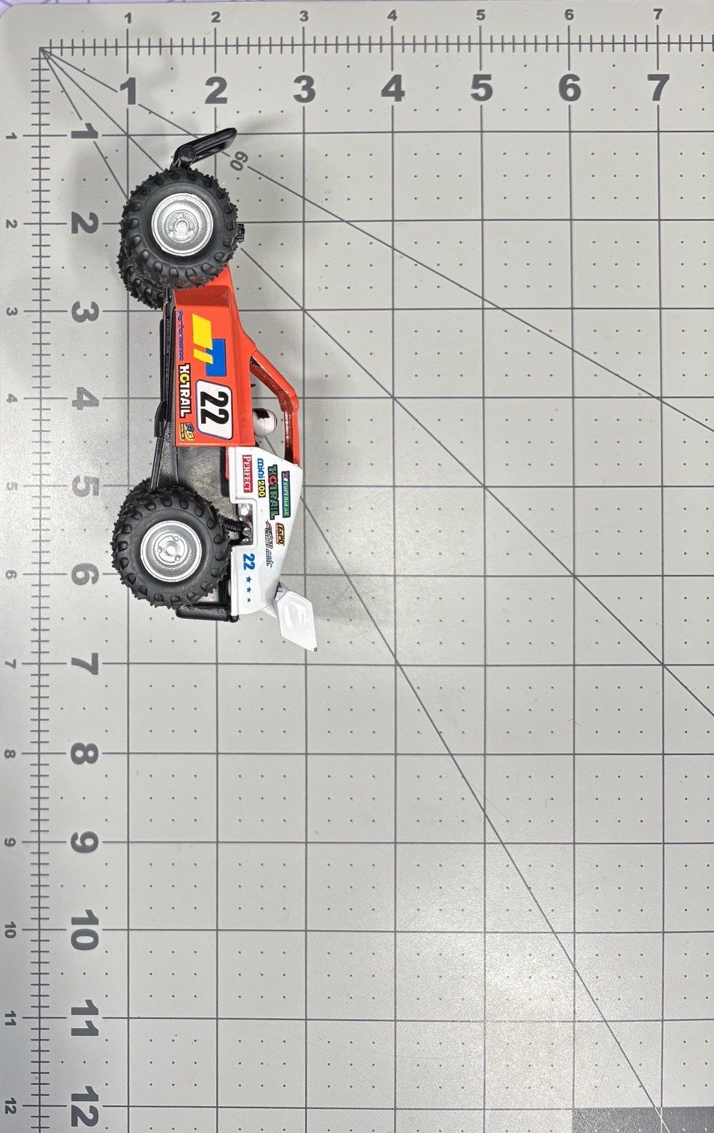 Racer Pullback Diecast Buggy Vehicle #22 HotRail Performance Kinsfun Toy 2014