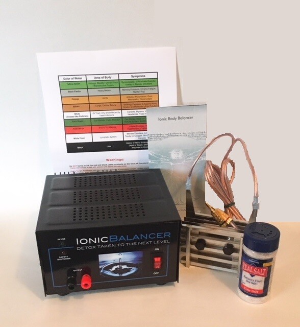 BEFE Ionic Detox Spa w/Max 4 Plate Array, Designed using the Bernoulli Effect