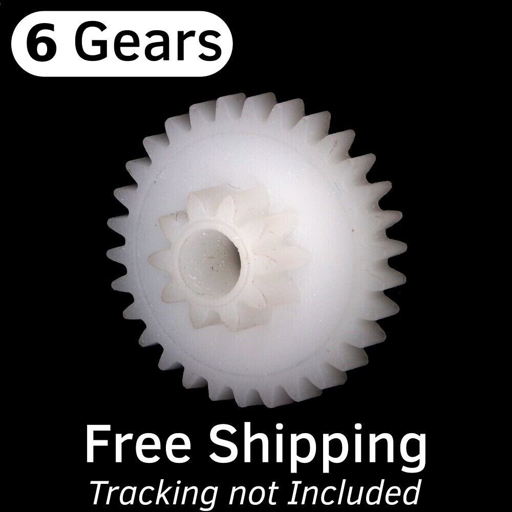 6x Replacement Gear (Macintosh Floppy Drive eject Mac Sony MP-F51W MP-F75W)