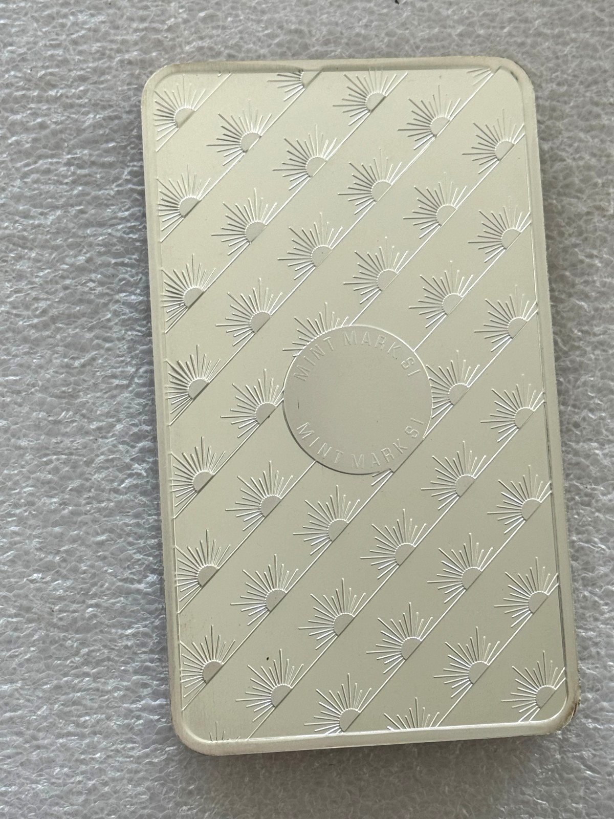 Sunshine Mint 1 Kilo Bullion Bar of 0.999 Fine Silver 32.15 troy ounces