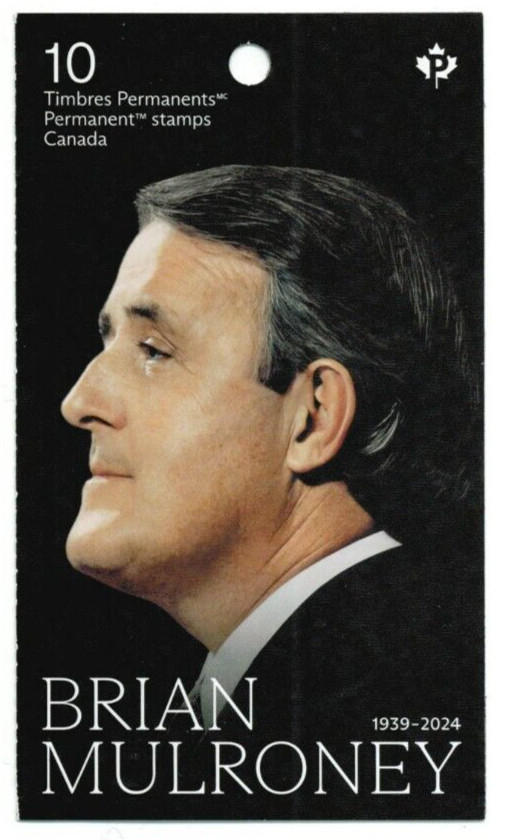 CANADA - BK863 - Scott 3491 - Brian Mulroney