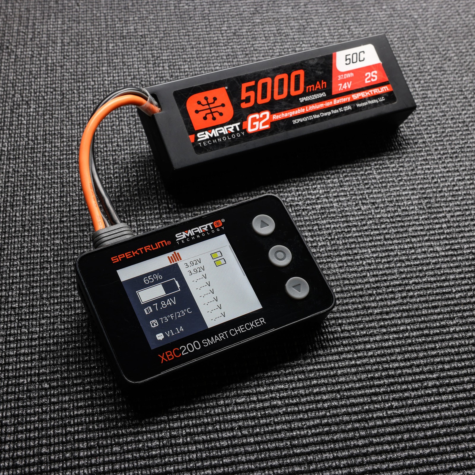 Spektrum Accessories XBC200 Smart Battery Checker & Servo Tester SPMXBC200 RC