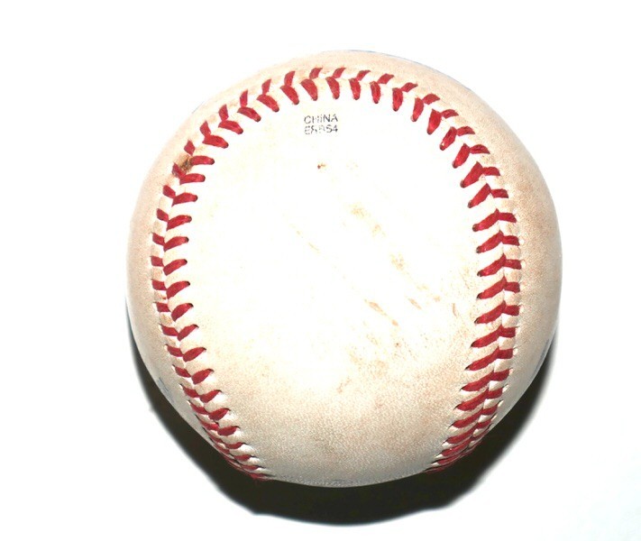 2025 NL ROOKIE OF YEAR DRAKE BALDWIN SIGNED RAWLINGS GAME USED OMIL BALL BRAVES