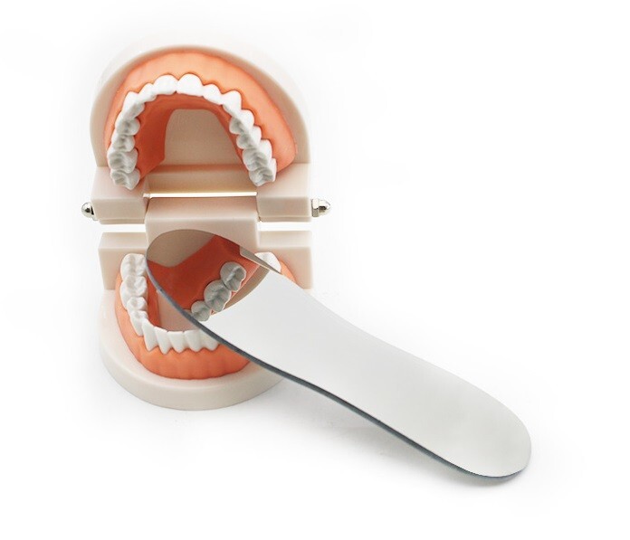 Dental Mirror Photography Mouth Mirrors Intraoral 2-sided Glass Fine/Normal Edge