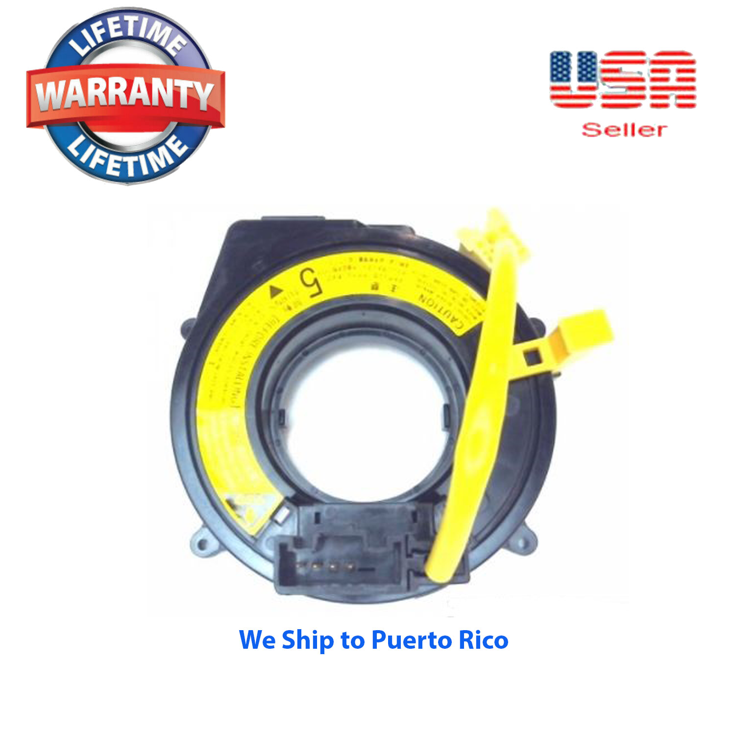 Spiral Cable Clockspring Fit: Toyota Sequoia 4.7 L 2001-2004