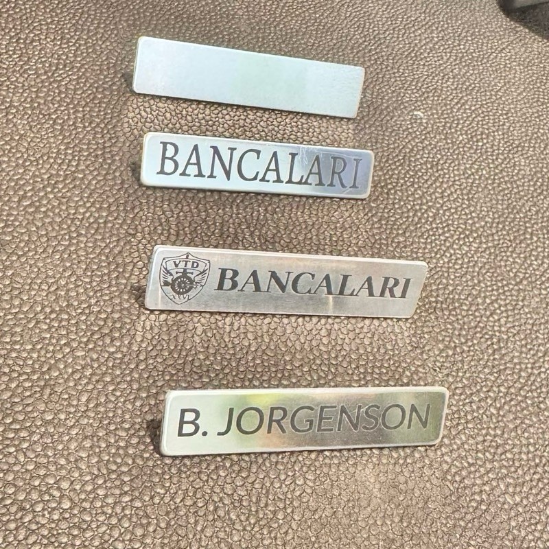 Police Uniform Name Tags Personalized