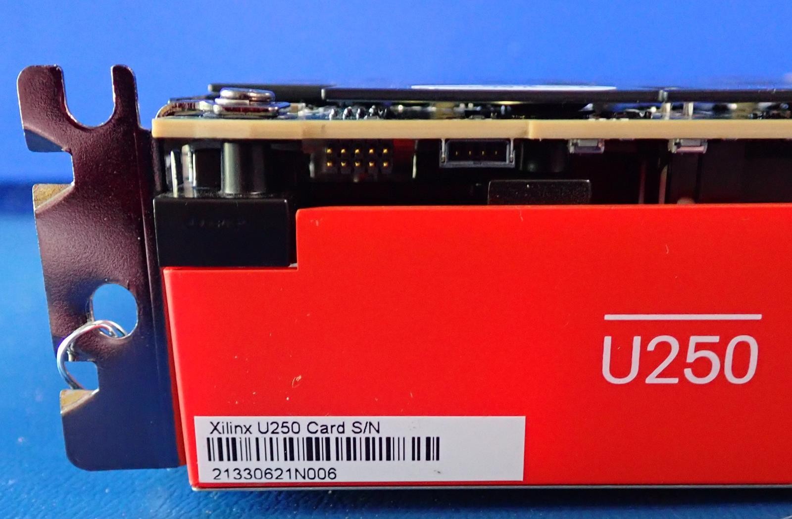 XILINX ALVEO U250 Data Center Accelerator Card w/ Power Cable | A-U250-P64G