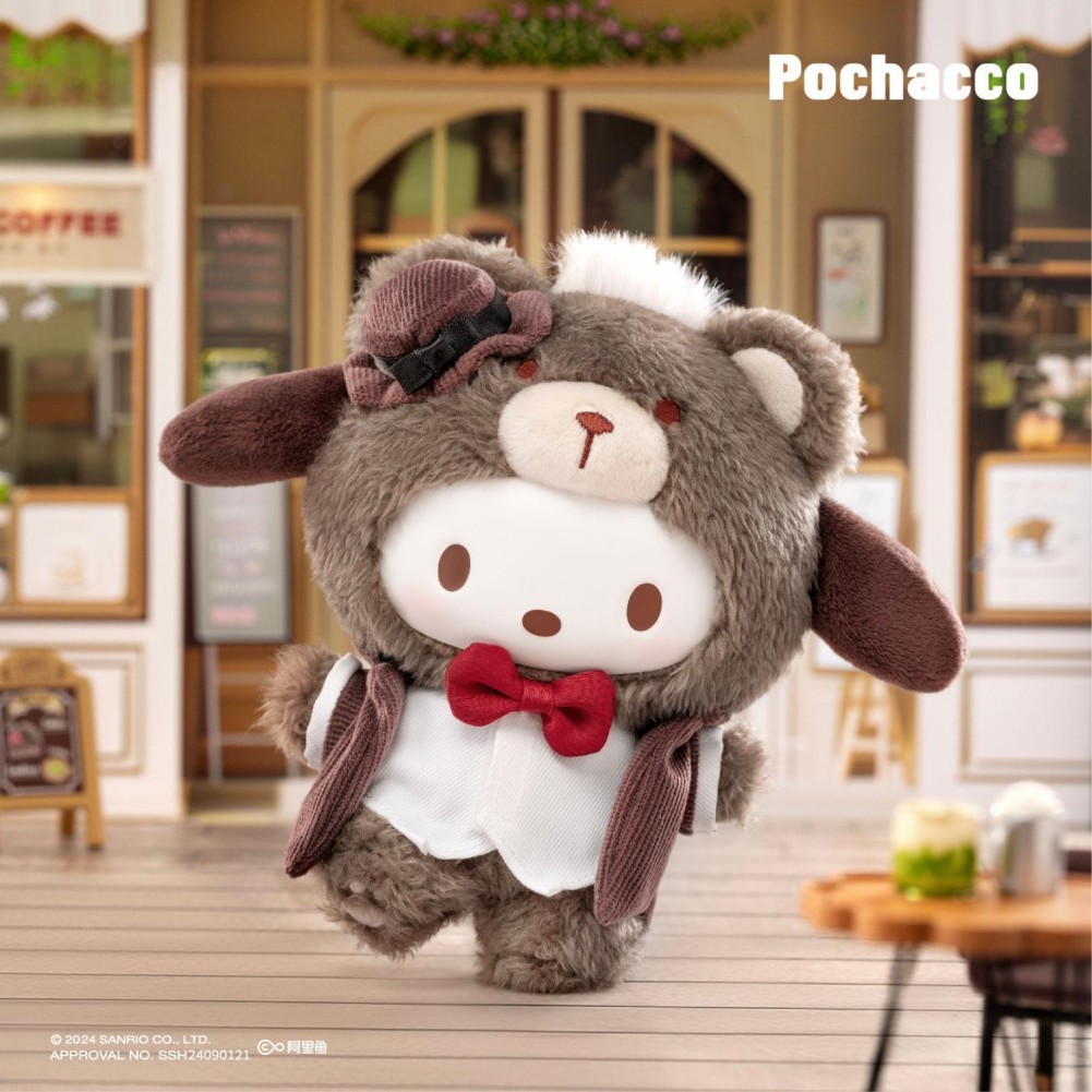 TOPTOY Sanrio Afternoon Tea Series Plush Doll Keychain Confirmed Blind Box