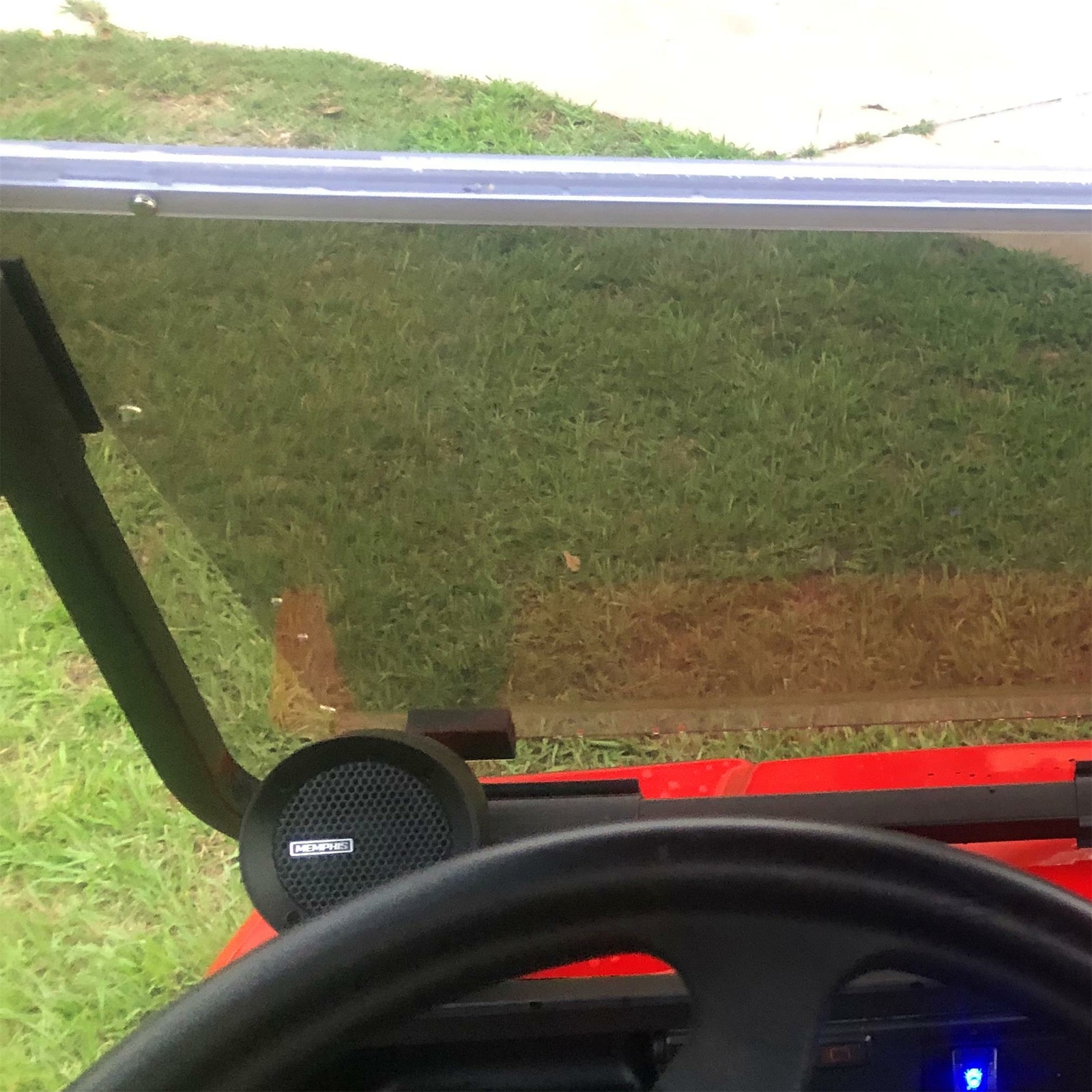 Tinted Windshield For Club Car DS 2000.5 -UP Golf Cart Folding Windscreen