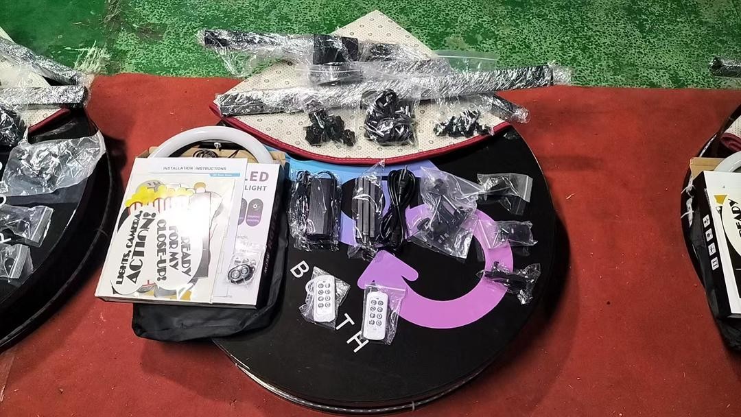 360 Photo booth Video Motion Rotating Selfie Platform Automatic Motorized 80cm