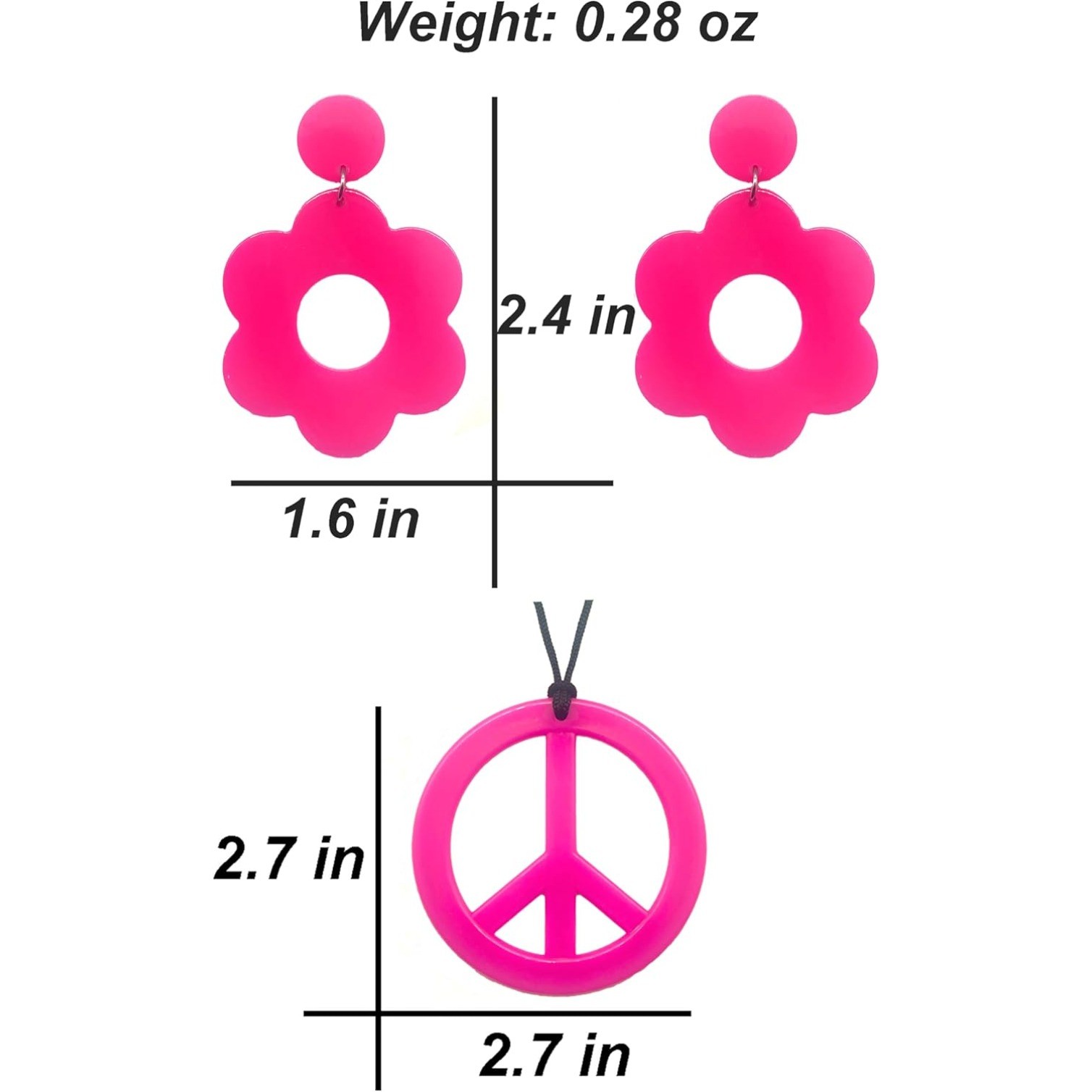 XXL Size 60s 70s Disco Outfit Hippie Costume Women, 1970 Style Clothes Dress