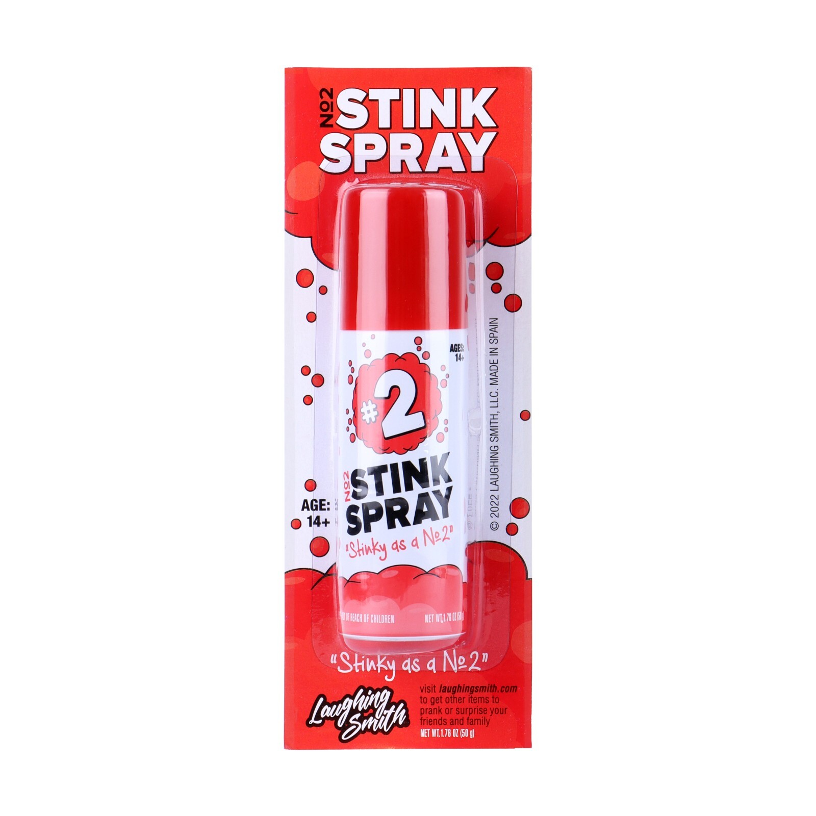 144 Bottles - No 2 Stink Spray: Max Potency Fart Spray - Wholesale Case