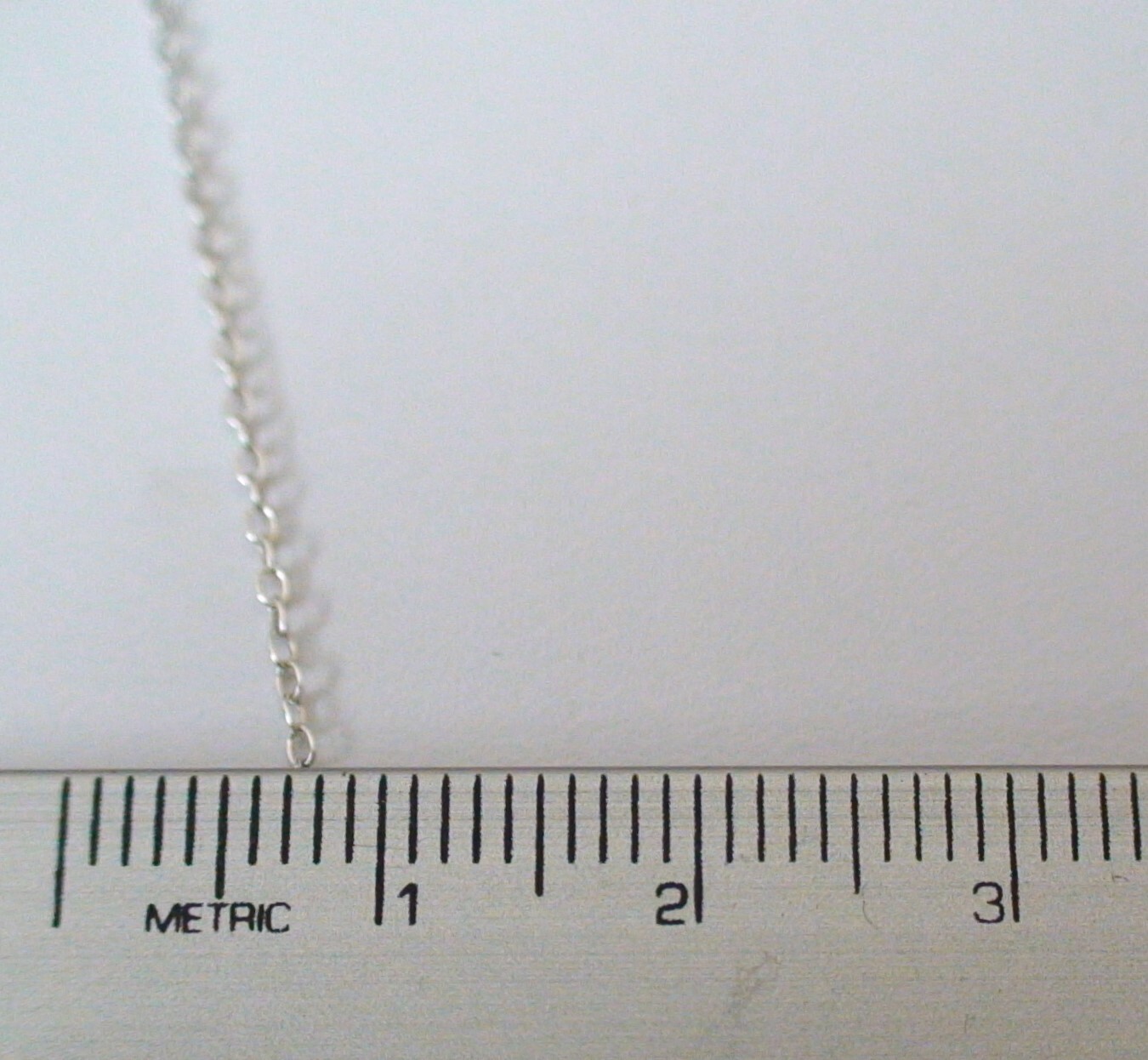 1mm Cable Chain Necklace 925 Sterling Silver - Italy Italian 16" 18" 20" Rolo