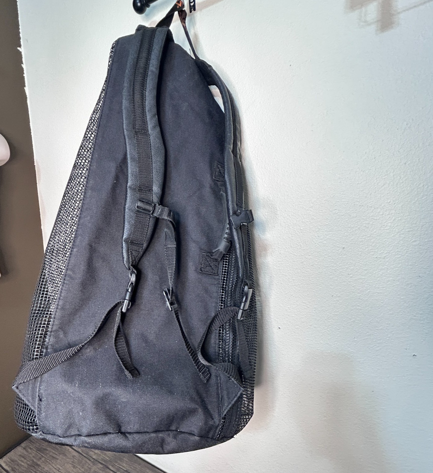 AKONA ADVENTURE GEAR Large Mesh Canvas Bag Backpack Scuba Snorkeling 30" 4749