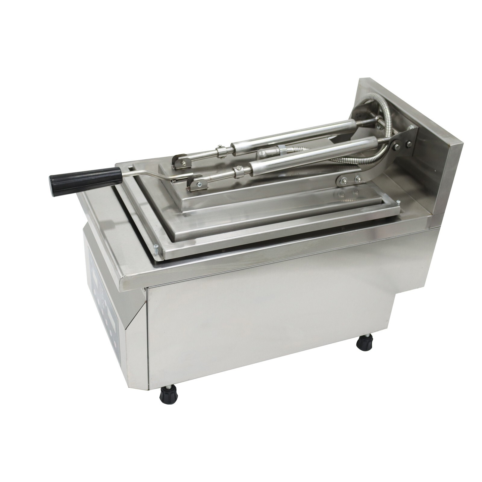 Used Fried Steam Dumpling Maker Single head Fryer Wonton Machine Automatic 220V