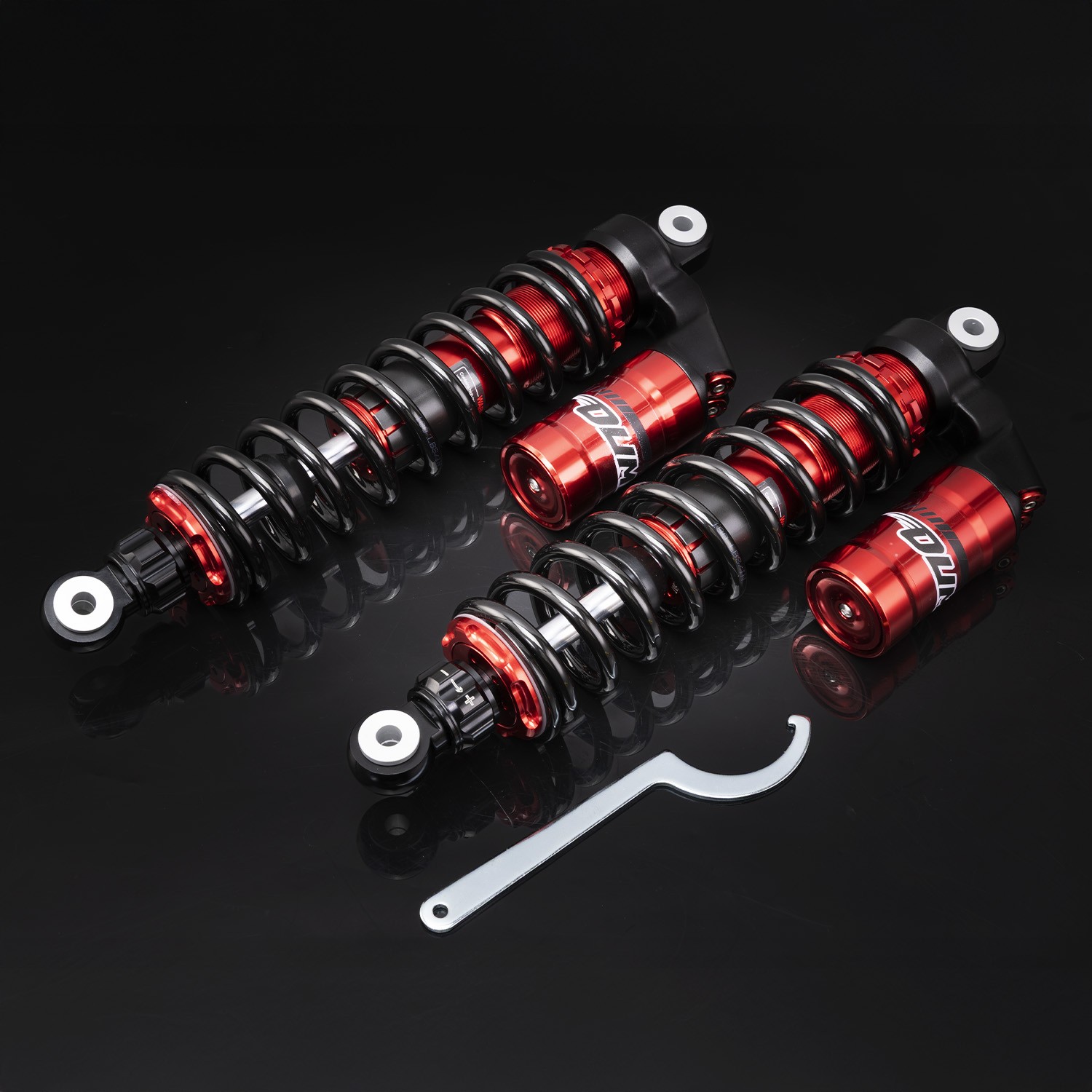 ADJUSTABLE STAGE 3 FRONT AIR SHOCKS ABSORBERS FOR HONDA SPORTRAX 300EX TRX300EX