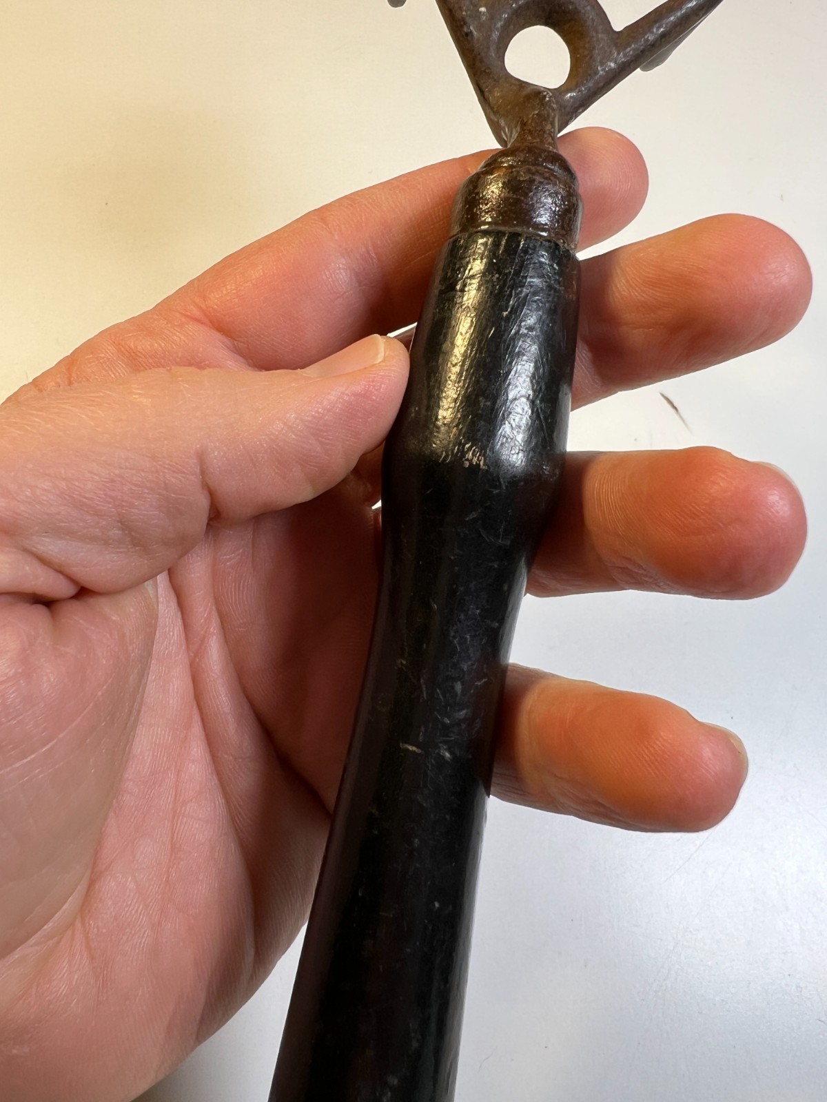 Antique 1800s Hand Cultivator Root Asparagus Fork Hand Forged Iron Garden Tool