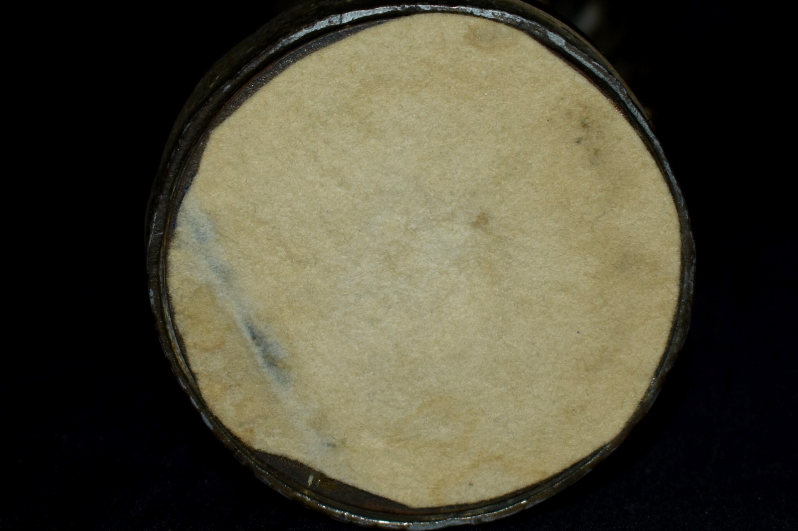 Antique "A BEGINNER" Hollow Metal Spelter ? Sculpture 11.25”T