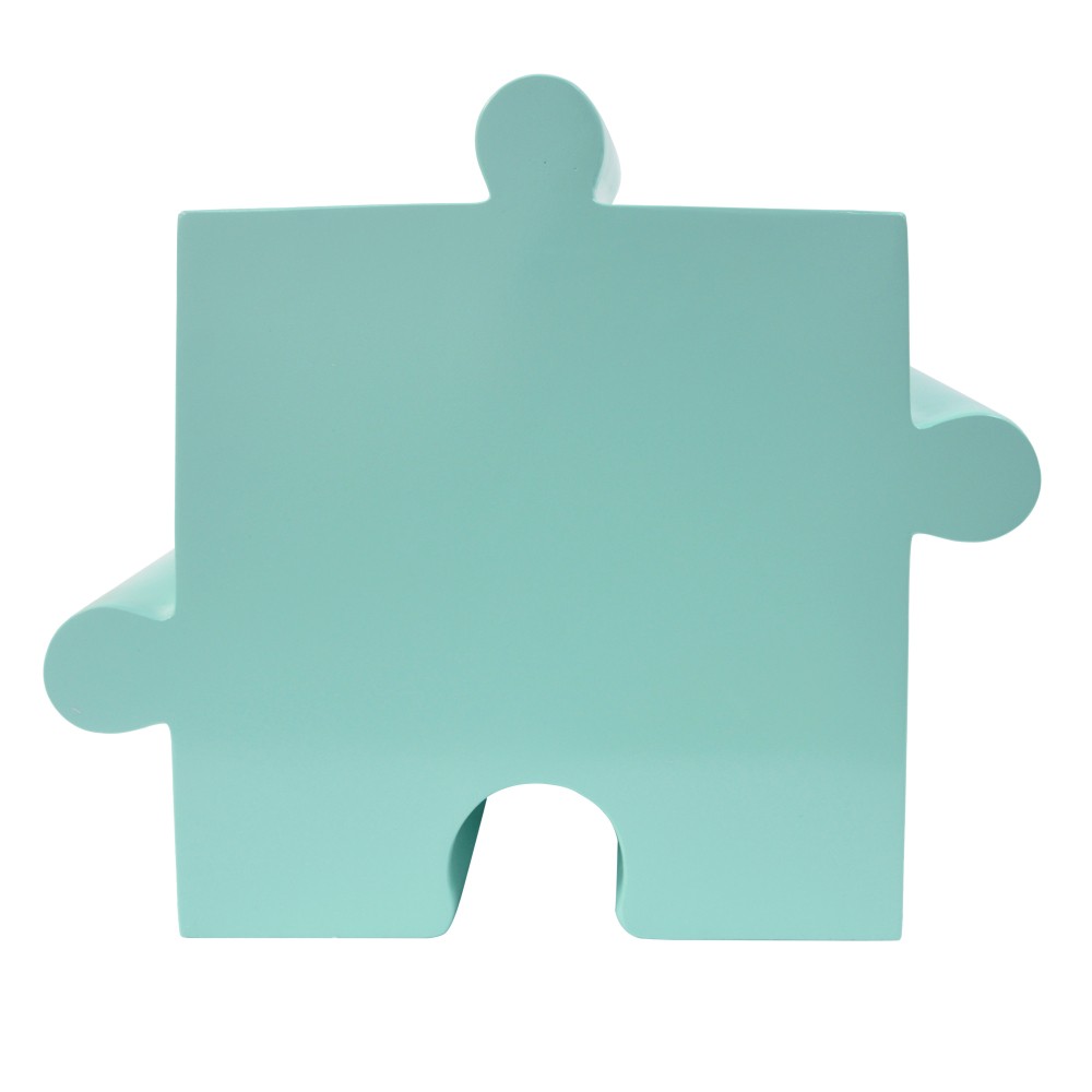 Modular MGO Puzzle Side Table, Light Green Custom Layouts Indoor Outdoor