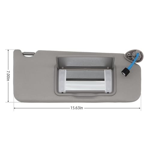 Pair Sun Visor Left and Right Compatible with Accord A Pair Left+Right Grey