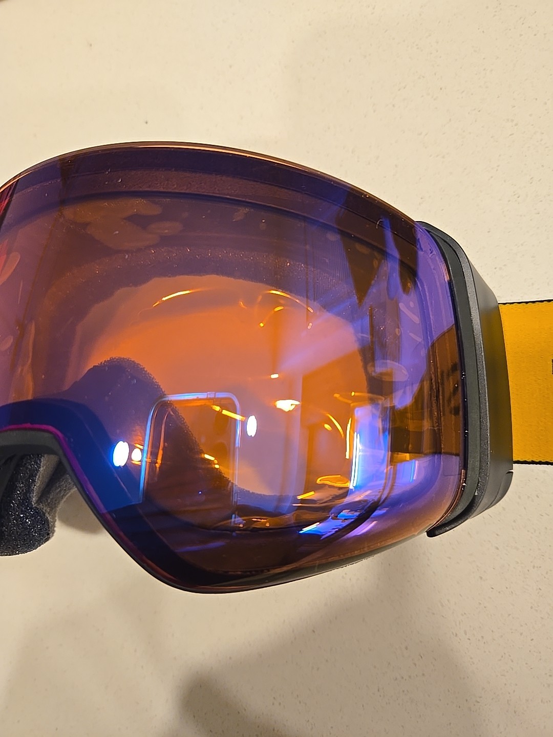 New Smith 4D Mag Gold Bar Goggle Chromapop Storm Rose Flash Lens Yellow