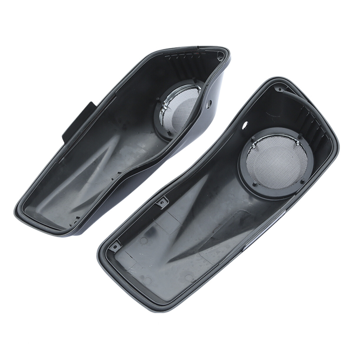6.5" Saddlebag Speaker Lids Fit For Harley Touring Street Glide Road King 14-24