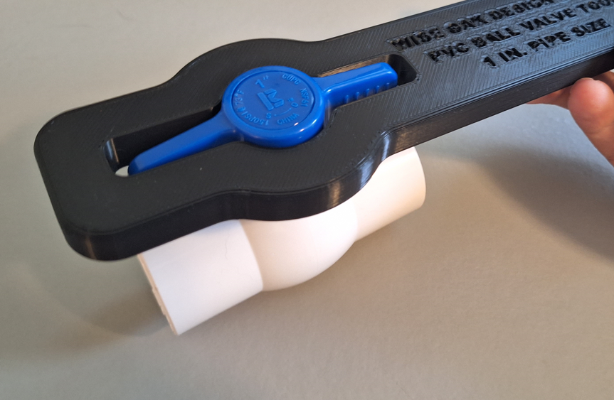 Adjustment Tool for PVC Ball Valves