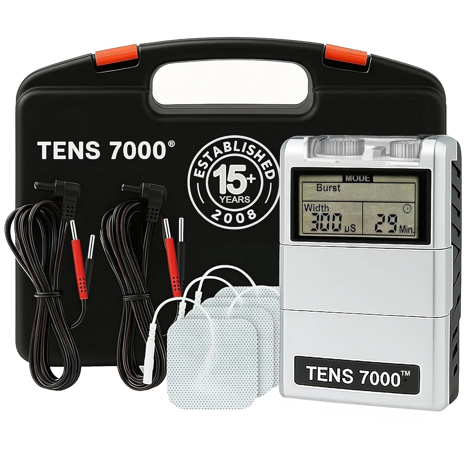 TENS 7000 Digital Muscle Stimulator Pain Relief Unit Device