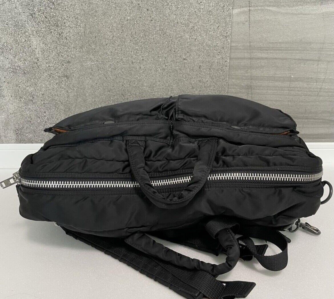 PORTER YOSHIDA TANKER 3way business bag briefcase shoulder Backpack Black Japan