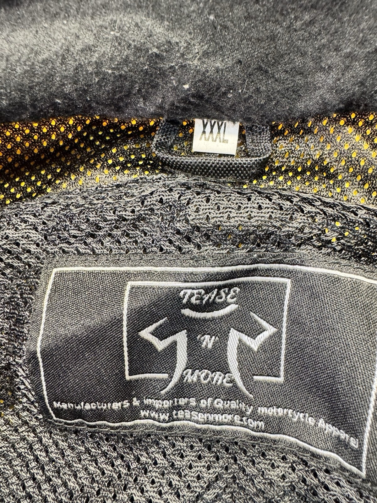 Buffalo Soliders MC Full Club Patch Teasenmore Motor Cycle Jacket XXXL