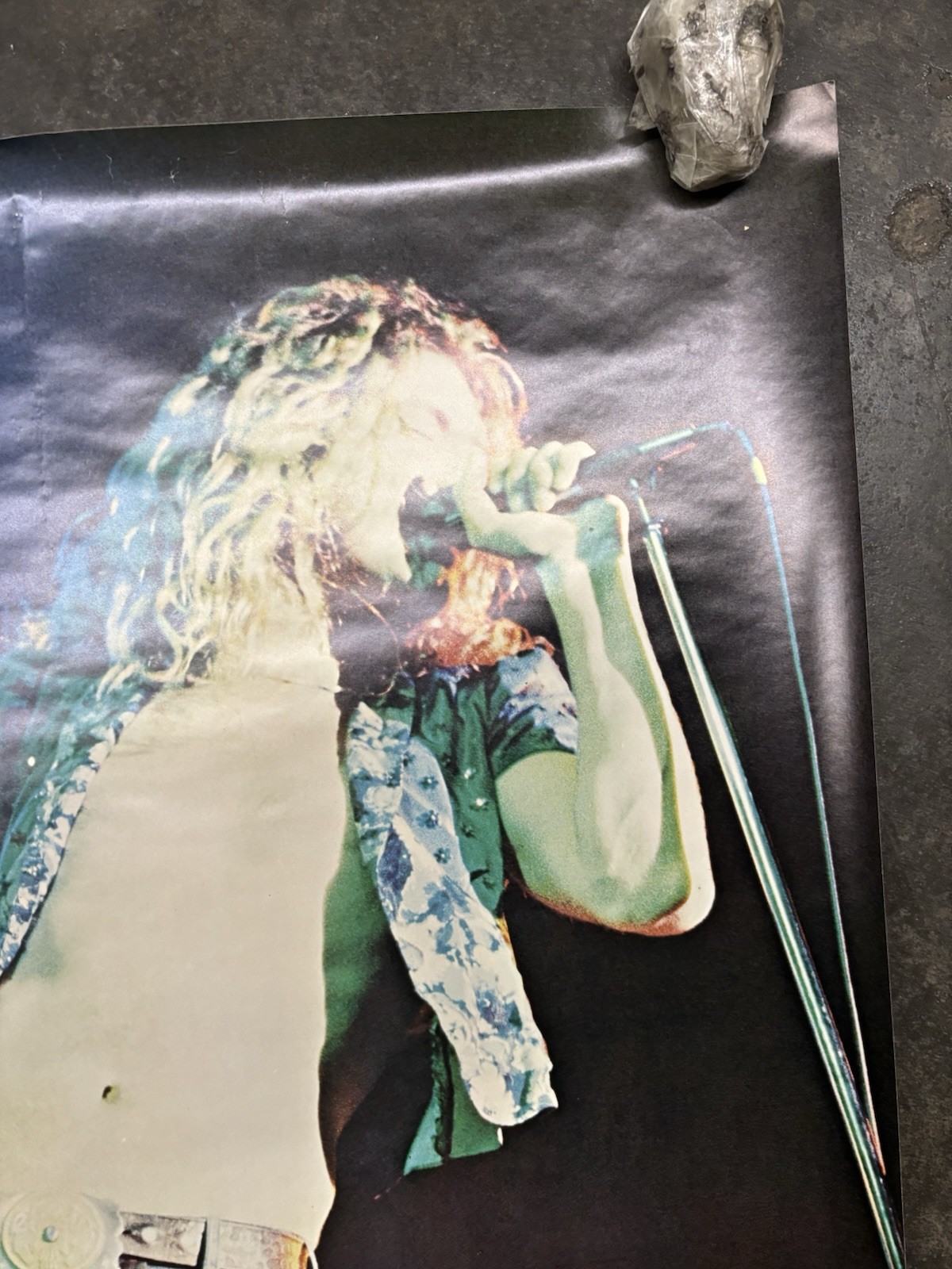 robert Plant Led Zeppelin Rock Poster Vintage 1973 C2854