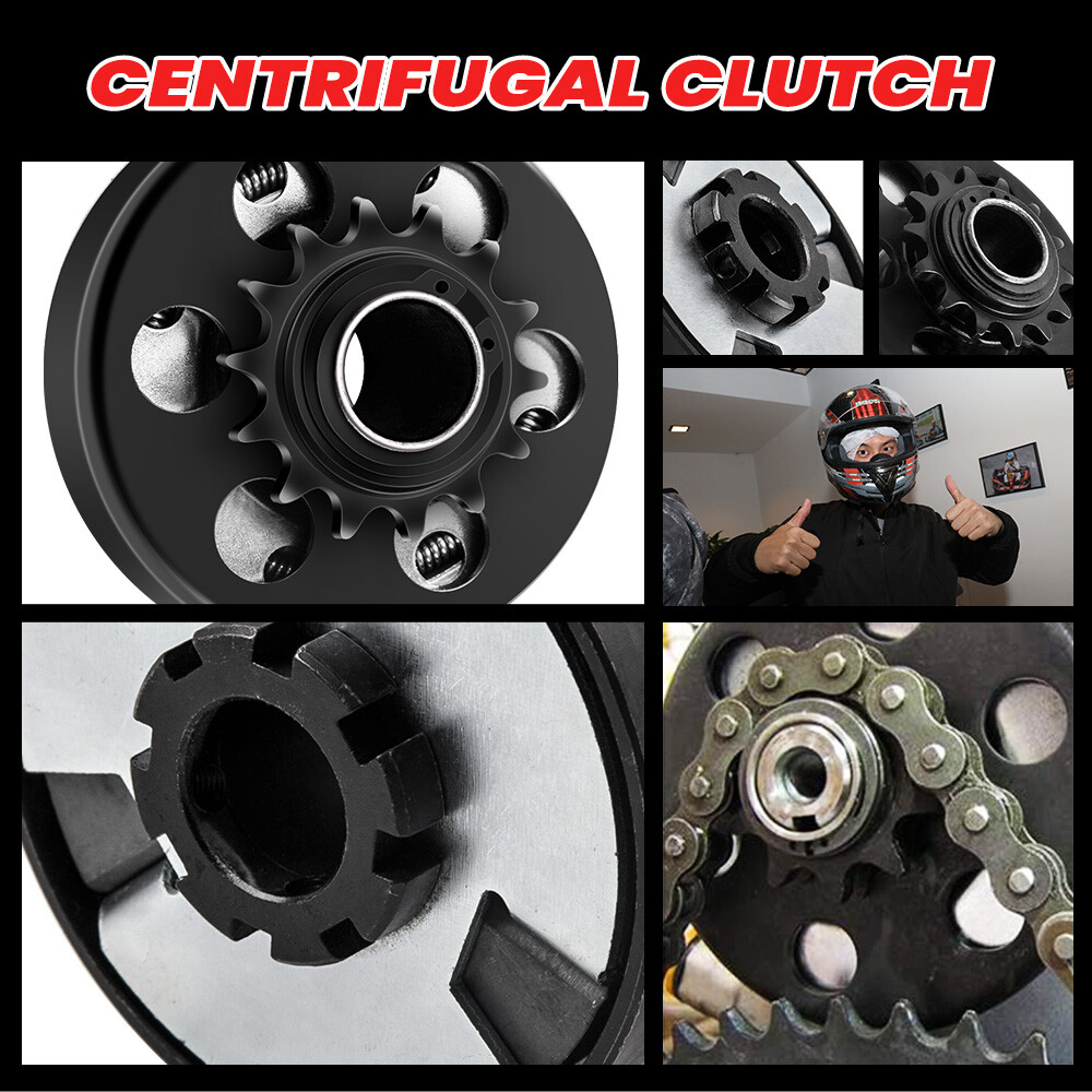 Centrifugal Clutch 1" Bore 14T #40 #41 420 Chain for Go Kart Up to 13 HP