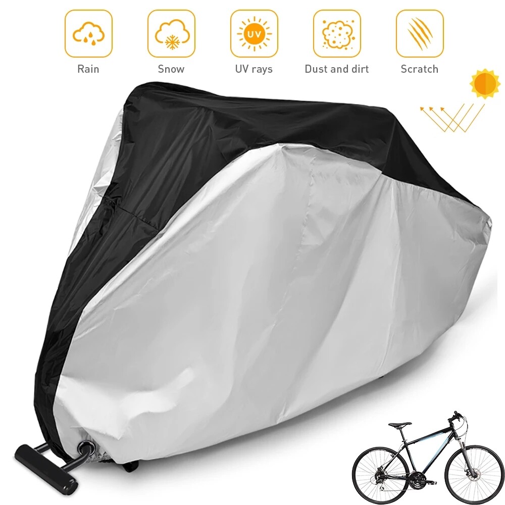 Large Bikes Cover Outdoor Rain/Sun Protector for Bicycle Dustproof Waterproof