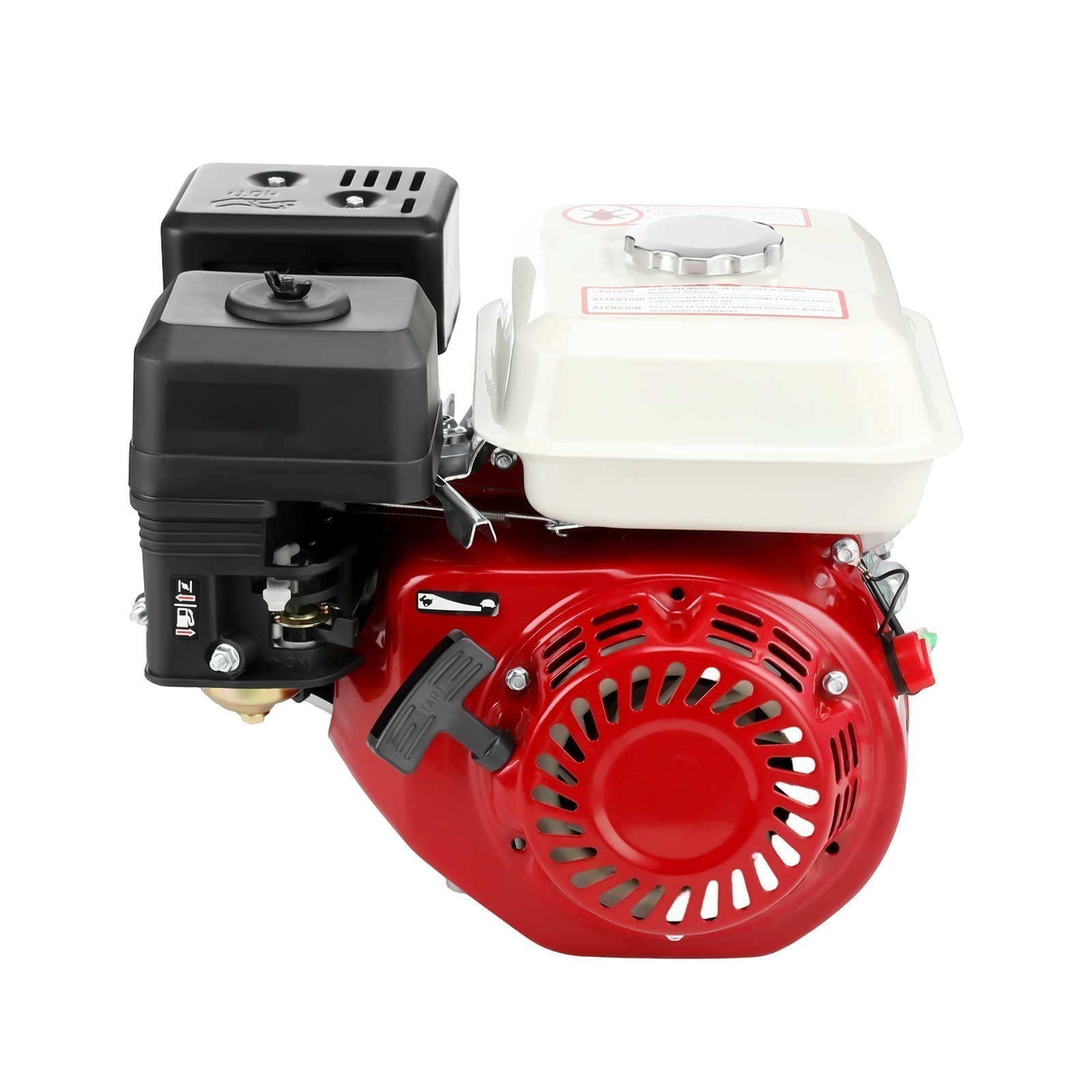 212cc 4-Stroke 7HP Manual Start Horizontal Engine For Go Kart Gas Engine Motor