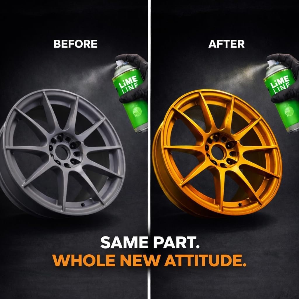 LiME LiNE Automotive Candy Pearl Basecoat - Rootbeer Brown Spray Paint - 13.5 Oz